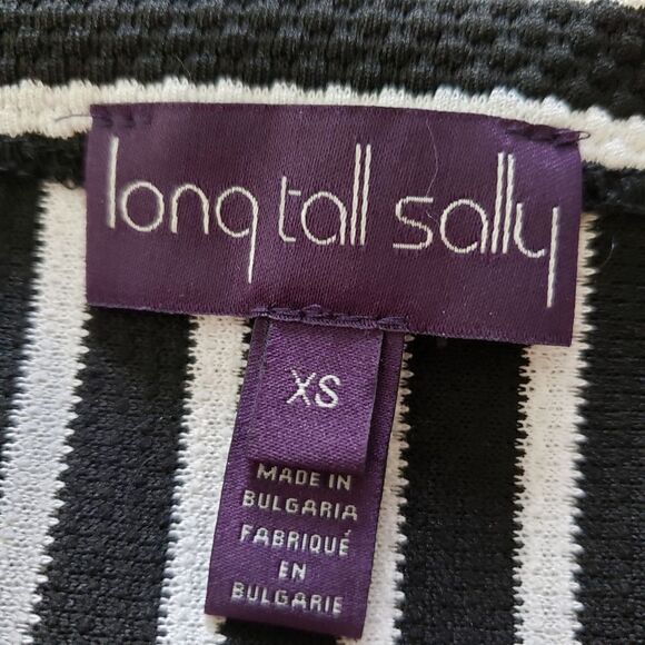 LongTallSally Zip Striped Dress Sz XS - Picture 6 of 8